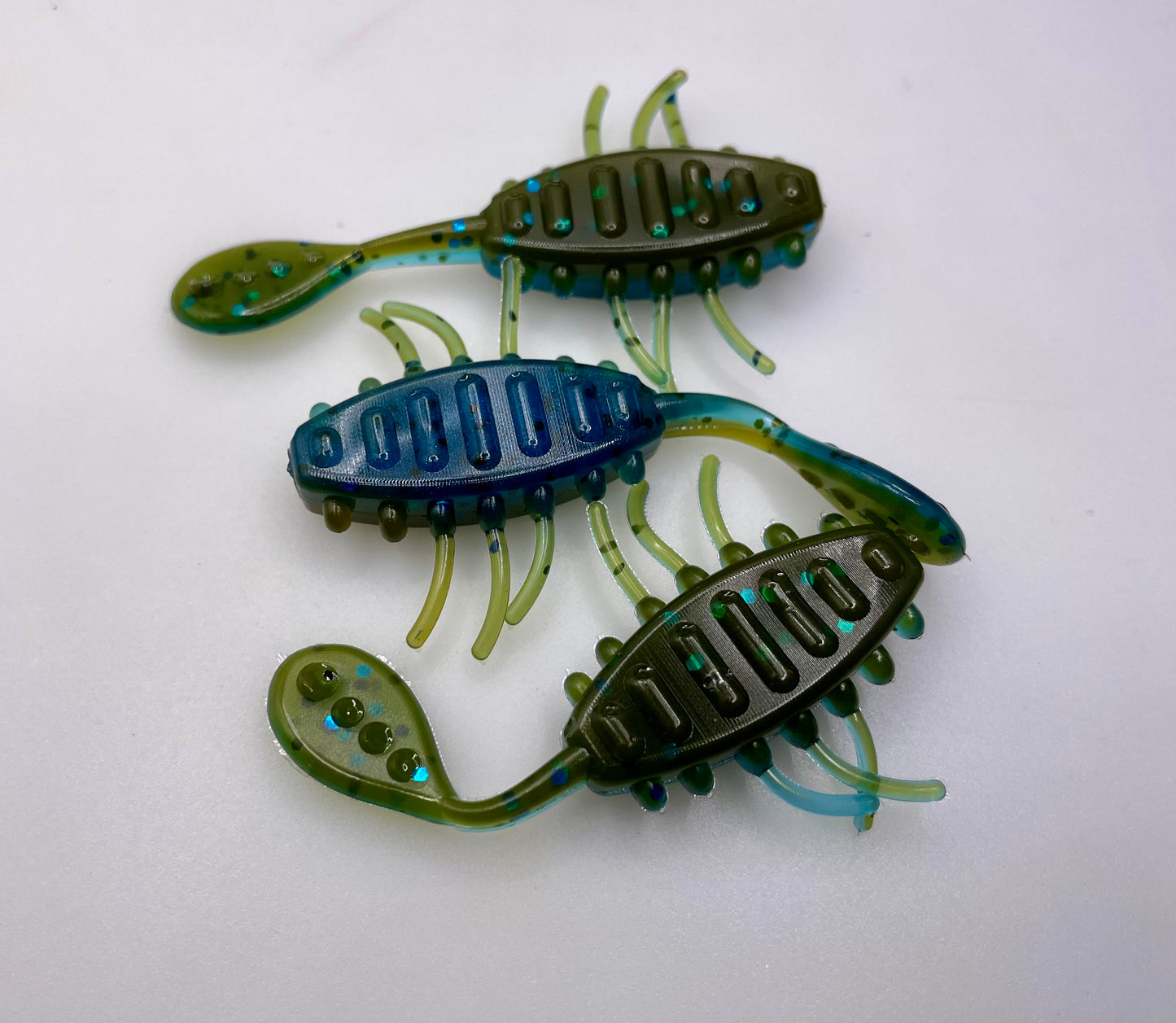 2.5” finesse creature bait/thriller bait