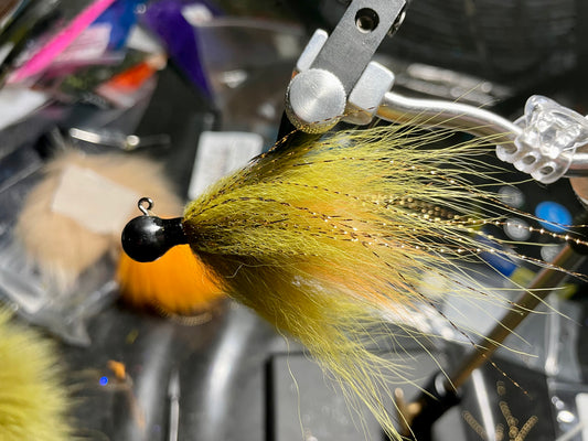 Arctic Fox Tail Hair Jig
