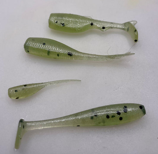 2" paddle tail minnow
