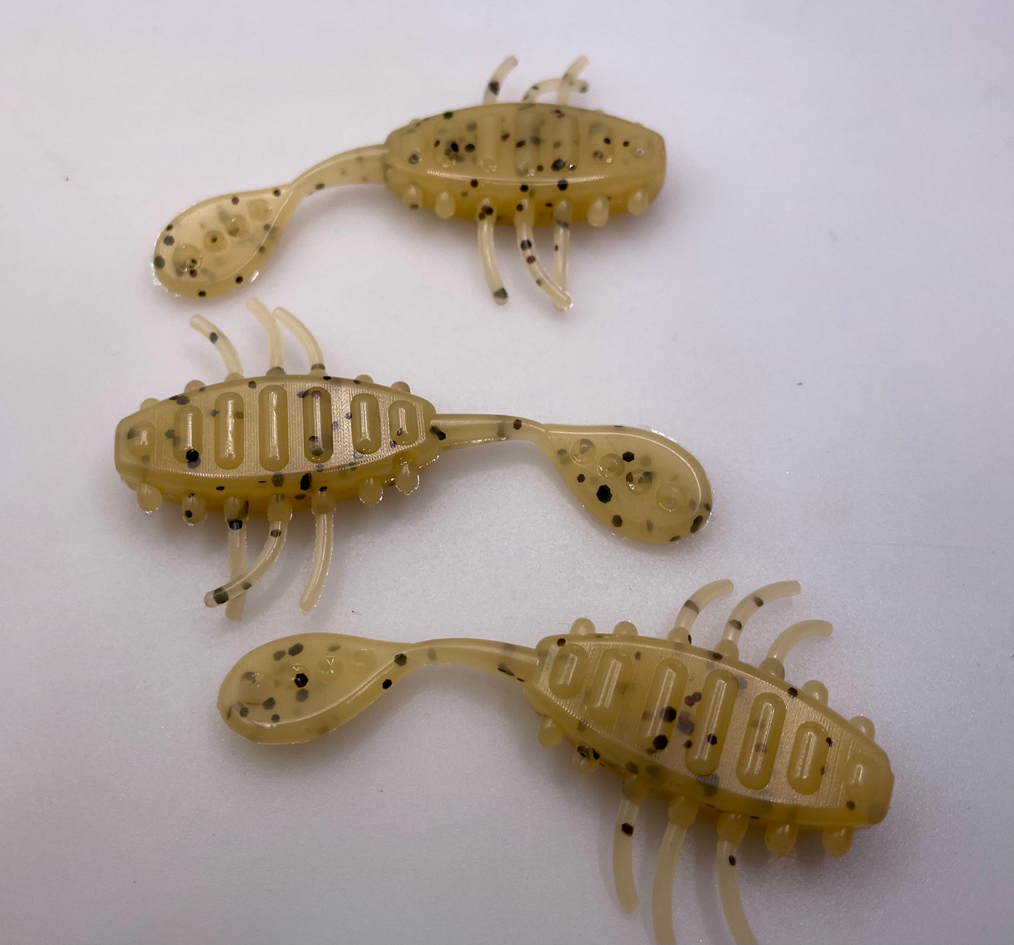 2.5” finesse creature bait/thriller bait