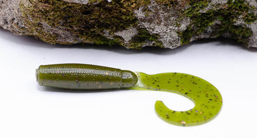 3-4" twister tail old school grub