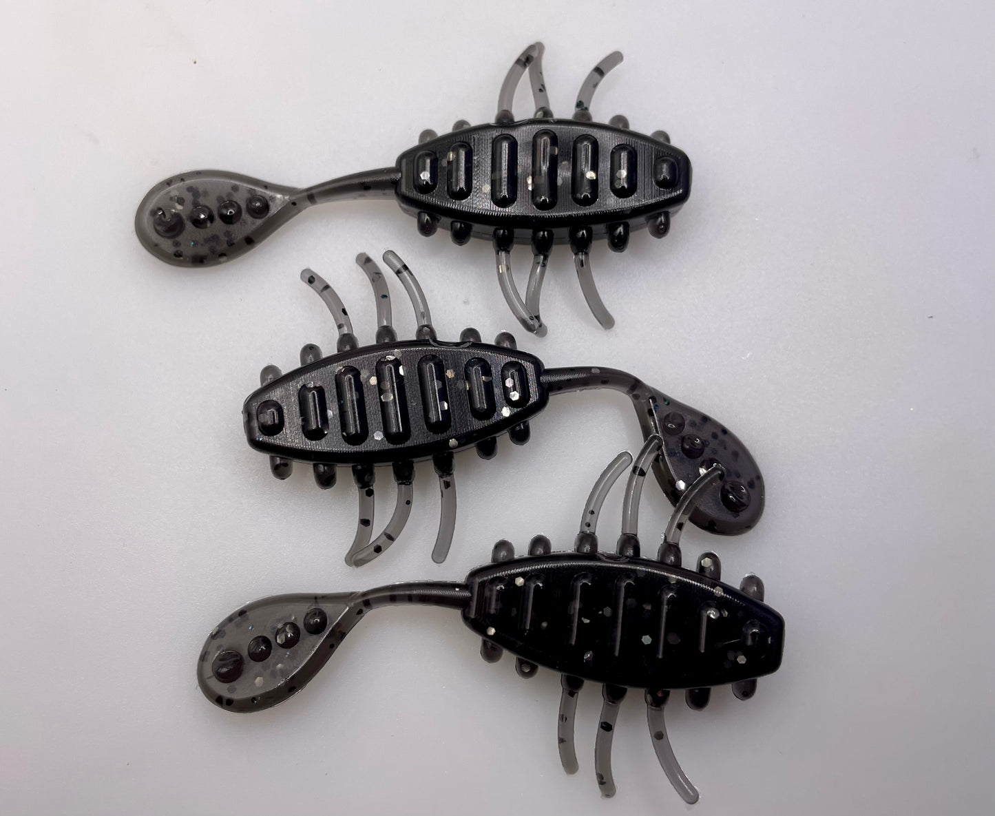 2.5” finesse creature bait/thriller bait