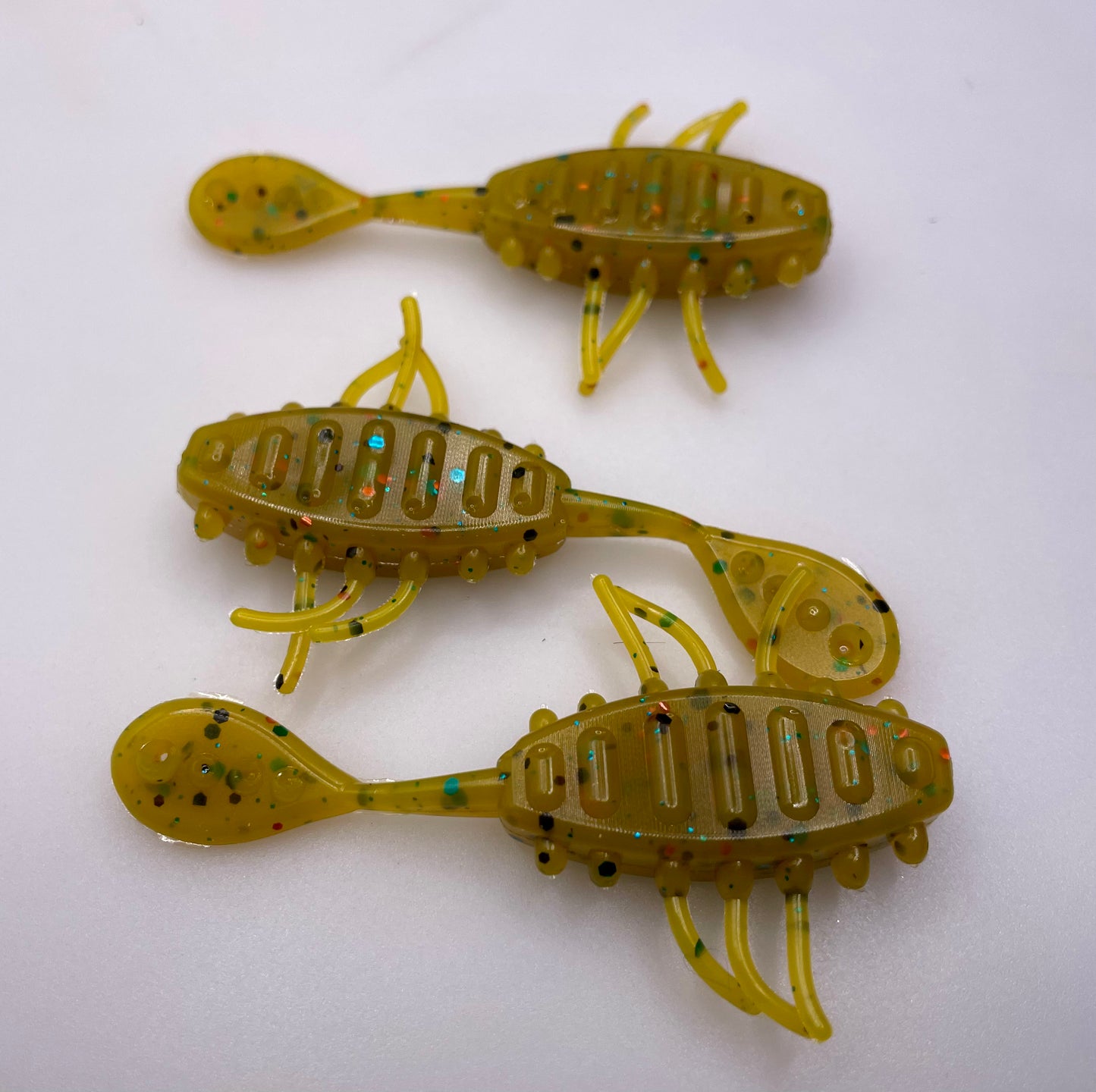 2.5” finesse creature bait/thriller bait