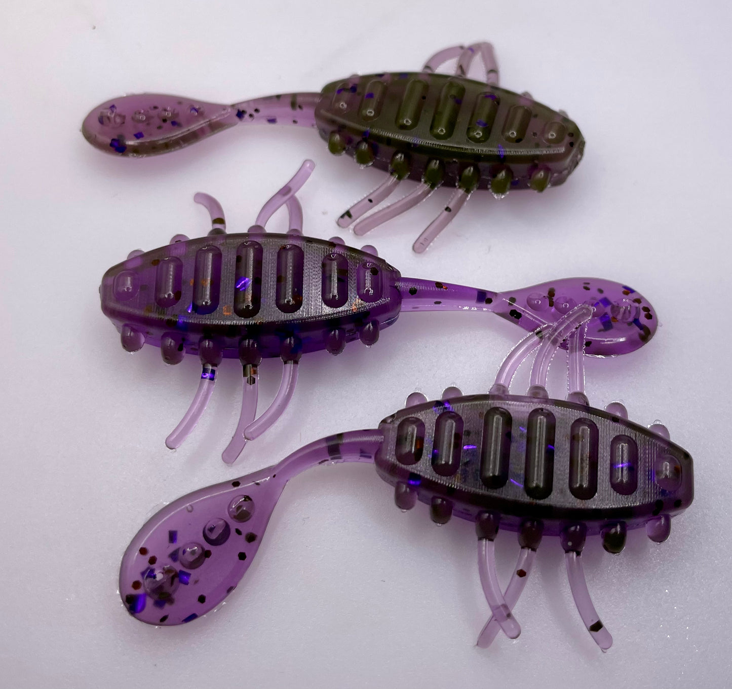 2.5” finesse creature bait/thriller bait