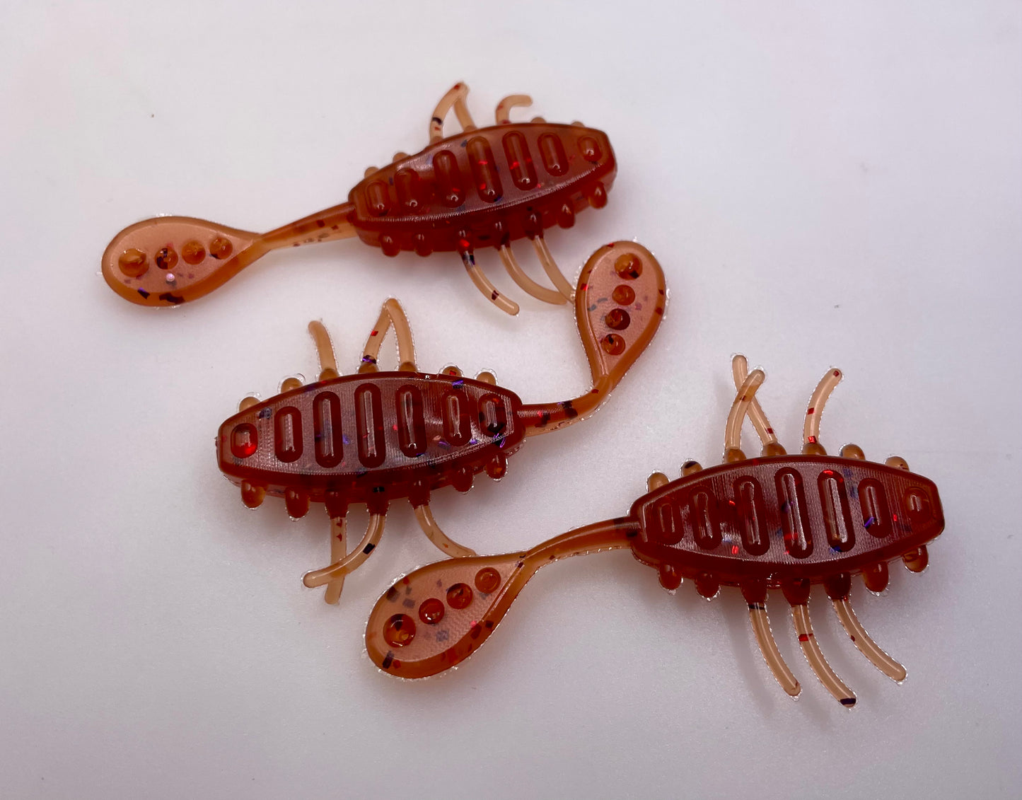 2.5” finesse creature bait/thriller bait