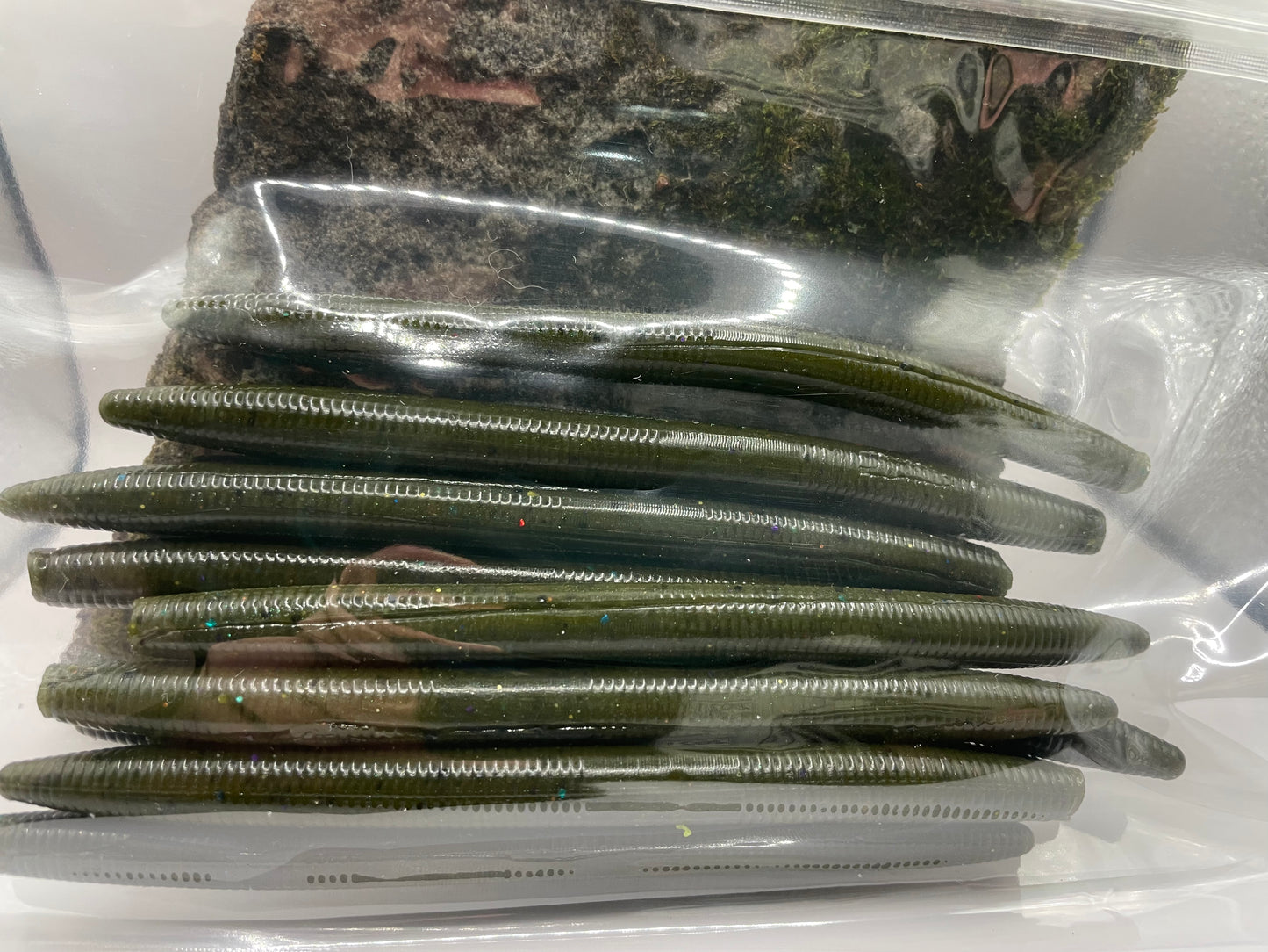 5" stickbait loaded w/ salt
