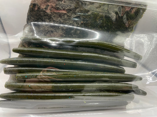 5" stickbait loaded w/ salt