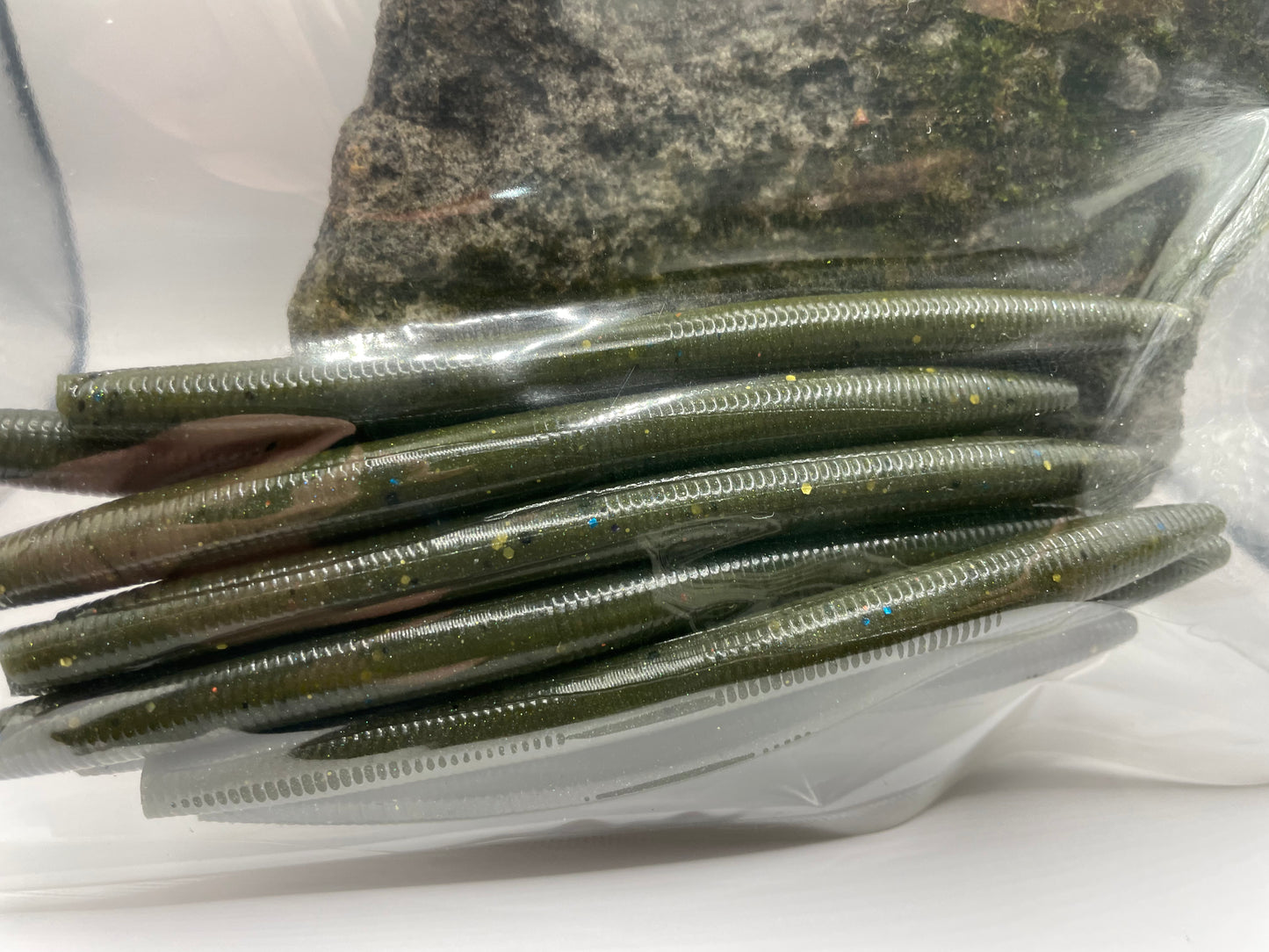5" stickbait loaded w/ salt