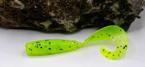 3-4" twister tail old school grub