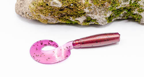 3-4" twister tail old school grub