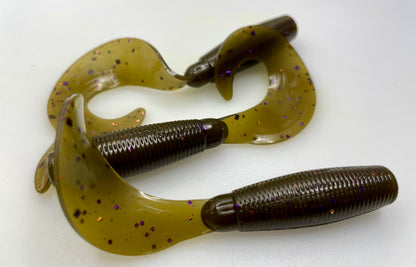 3-4" twister Old School Grub