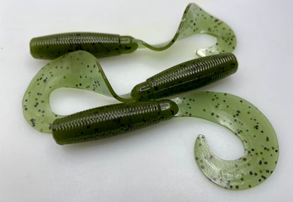 3-4" twister Old School Grub