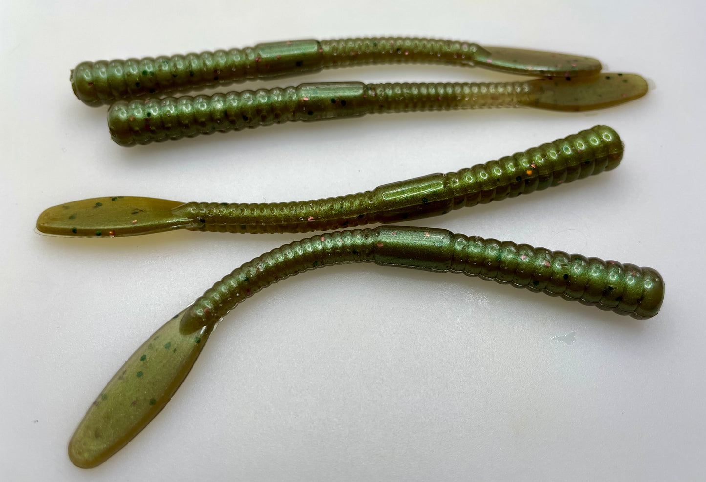 4” smallie worm/motor city worm
