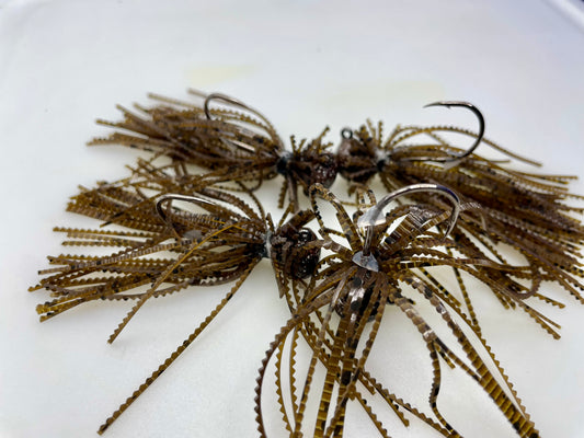 hand tied finesse NED jigs