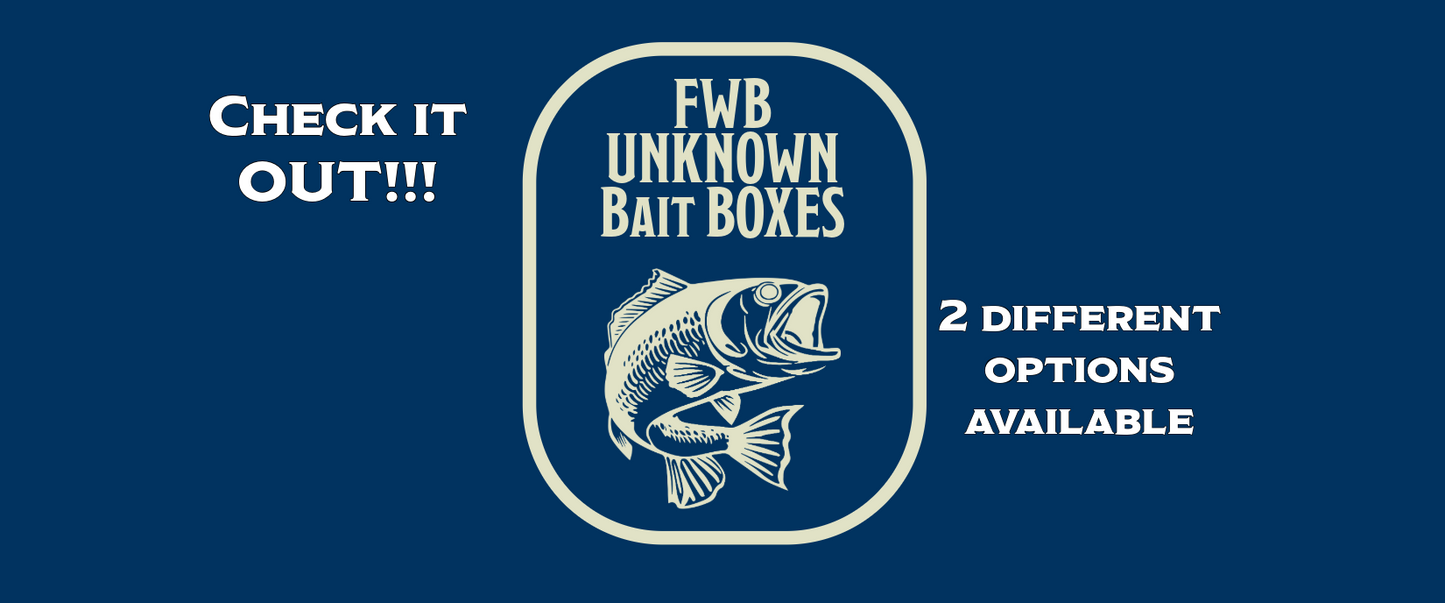 UNKOWN bait boxes!!! 2 options available