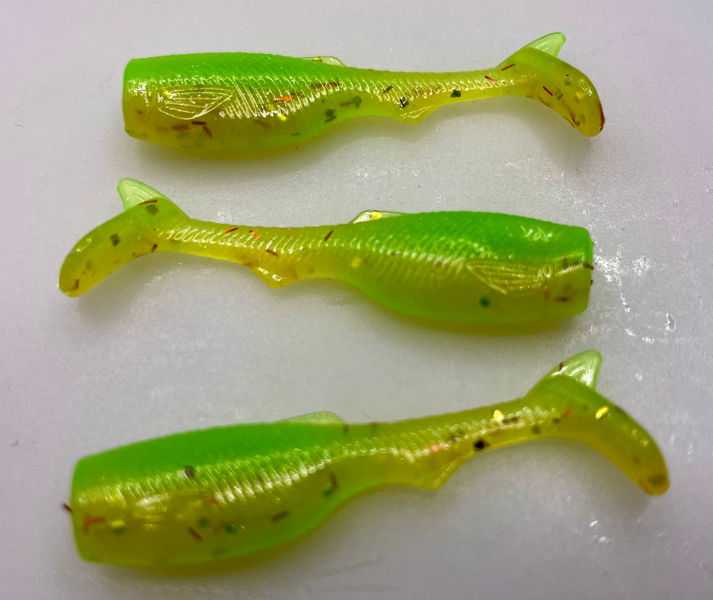 2" paddle tail minnow