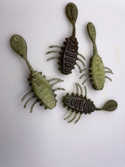 2.5” finesse creature bait/thriller bait