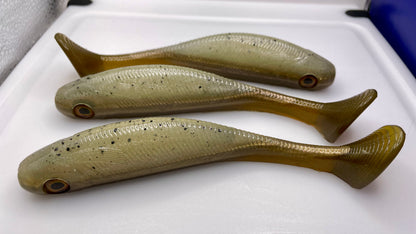 6" paddle tail swimbait - hand pour