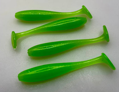 2" paddle tail minnow