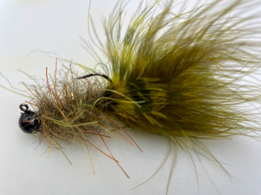 finesse crazy legs bug (hand tied)